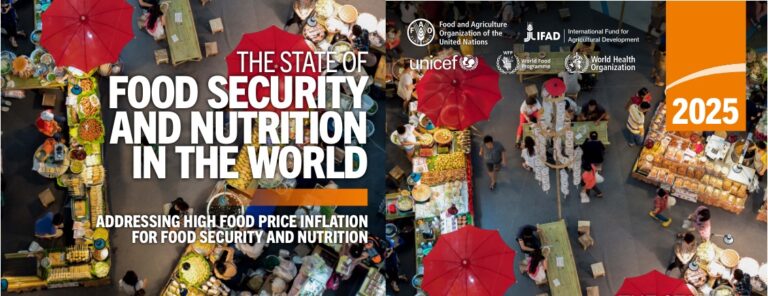 Leia mais sobre o artigo SOFI 2025: Enfrentando a alta inflação dos preços dos alimentos para garantir a segurança alimentar e a nutrição