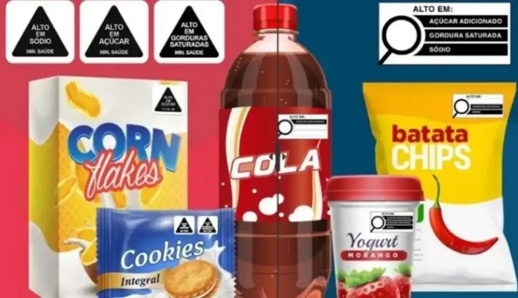 After a long controversy: warnings about unhealthy ingredients of food in Brazil. © Anvisa