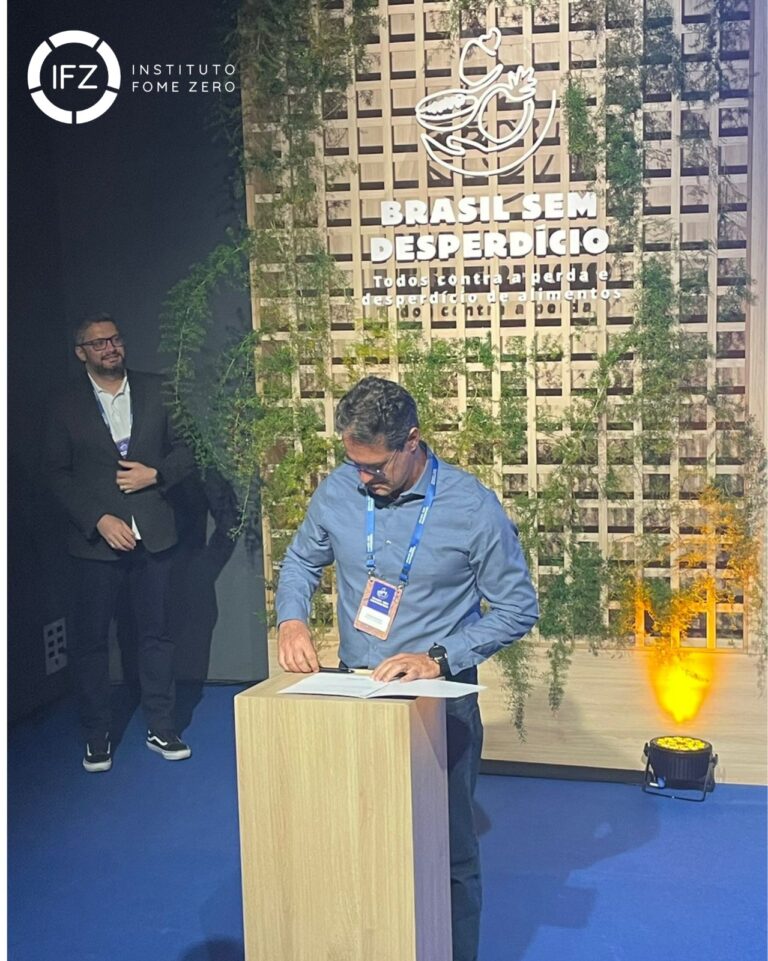 Leia mais sobre o artigo Instituto Fome Zero assina pacto nacional ‘Brasil Sem Desperdício’ e reforça compromisso contra a fome e o desperdício de alimentos