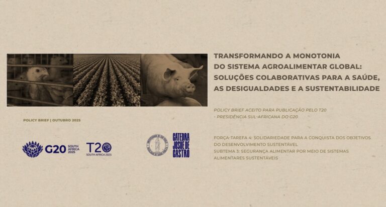 Leia mais sobre o artigo Transformar a monotonia do sistema agroalimentar global é urgente
