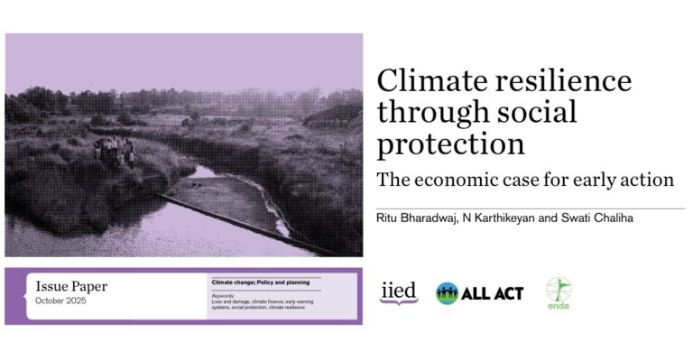 Leia mais sobre o artigo Resiliência Climática por Meio da Proteção Social: O Argumento Econômico a Favor da Ação Antecipada