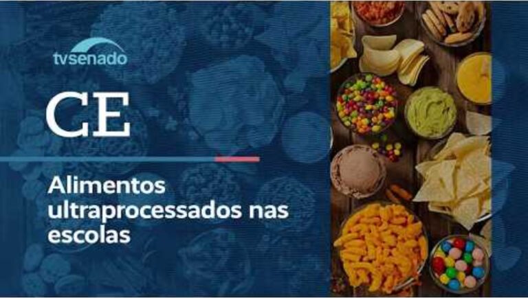 Leia mais sobre o artigo Senado debate projeto de lei para proteger escolas da venda e da publicidade de ultraprocessados